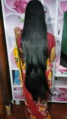 Village Barber Stories Telugu girls traditional long hair style  Random  clicks