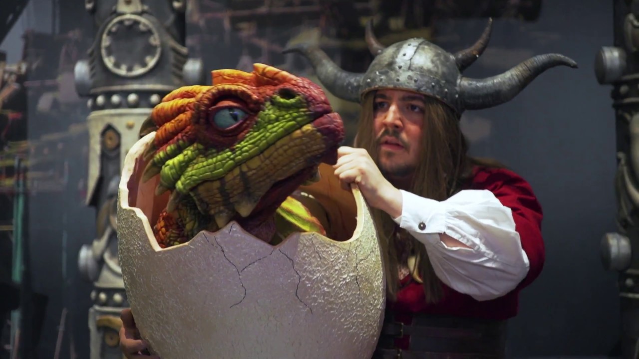 Baby Dragon at Shrek's Adventure! London this Easter 