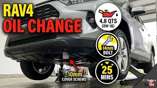 2023 Toyota RAV4 XLE Oil Change