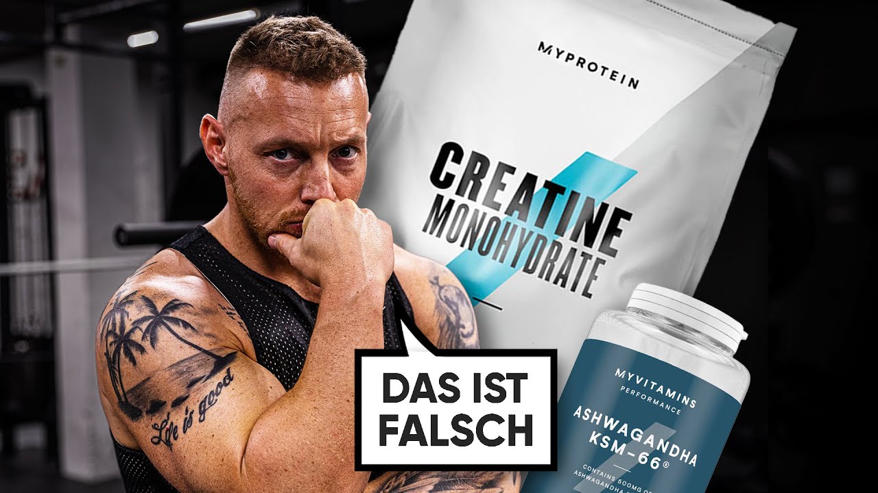 Du benutzt Supplemente falsch