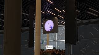 Man TRAPPED in Clock at Amsterdam Airport!