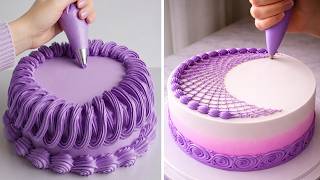Stunning Cake Decorating Technique Like a Pro | Most Satisfying Chocolate Cake Decorating Ideas