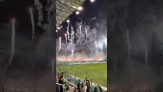 panathinaikos fc fans _ gate13 ultras football greece pyro fireworks