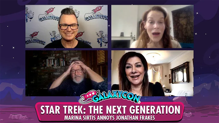 Marina Sirtis Annoys Jonathan Frakes during Q&A