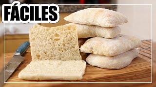 Easy Artisan CIABATTA BREAD | Rustic Italian Bread