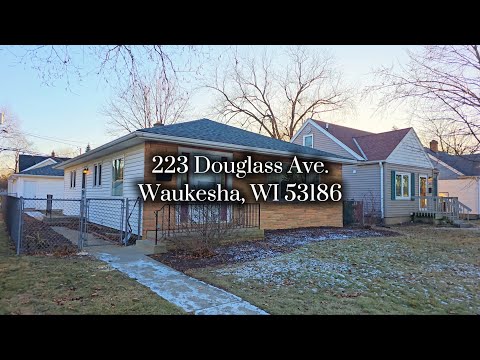 223 Douglass Ave, Waukesha, WI home video tour