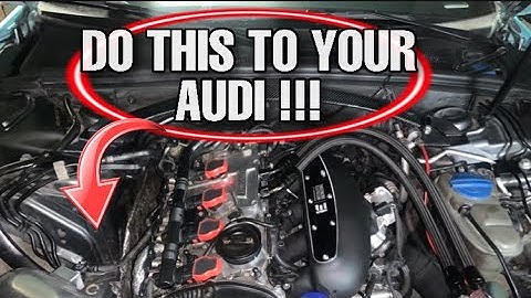 (AUDI) RESTORE HORSEPOWER AND TORQUE IN 5 MINUTES WITH THIS !!! (ANY CAR)