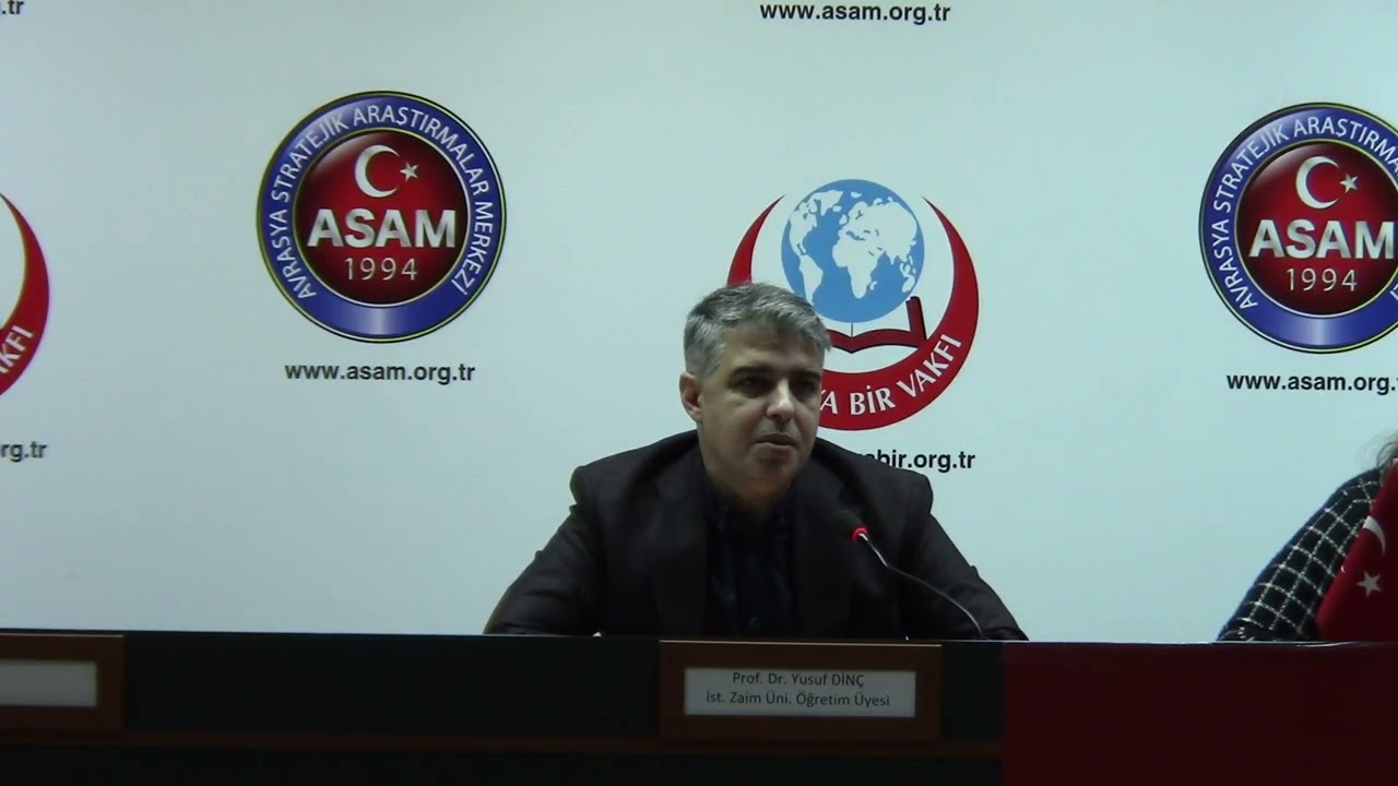 Avrasya Bir Vakfı, Prof. Dr. Yusuf DİNÇ ve Doç. Dr. Furkan KAYA Konferansı