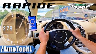 ASTON MARTIN RAPIDE 5.9 V12 on AUTOBAHN [NO SPEED LIMIT] by AutoTopNL