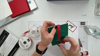 31 Projects in 31 Days--Day 15: Jolly Holly Hybrid Embossing