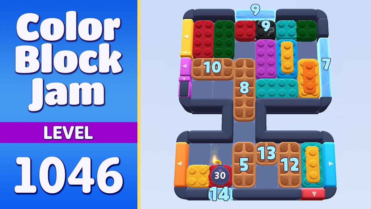色遊び 秋 カラー カボション Color Block Jam - Level 1047 Walkthrough 🧩 | Solution & Gameplay