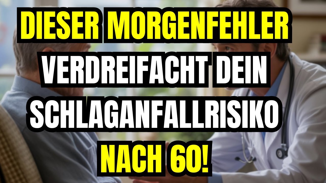 Neurologe warnt: Dieser morgendliche Fehler verdreifacht dein Schlaganfall-Risiko ab 60
