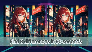 Find 3 differences 157 series