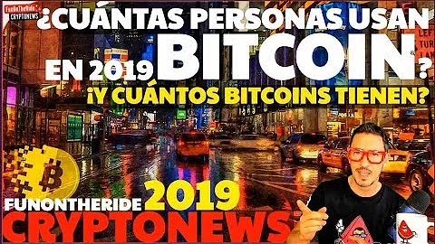 ¿Cuántas personas poseen un Bitcoin?