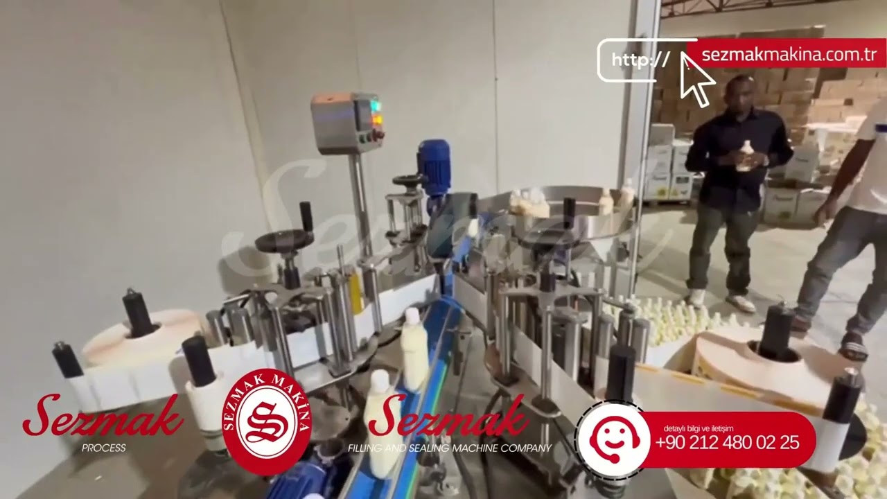 Double Side Labeling Machine | İki Taraflı Etiketleme Makinesi