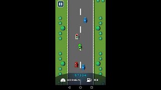 NES ROAD FIGHTER | CLASSIC ROAD RACING | Car Racing Games | 8 Bit Classic Game screenshot 4