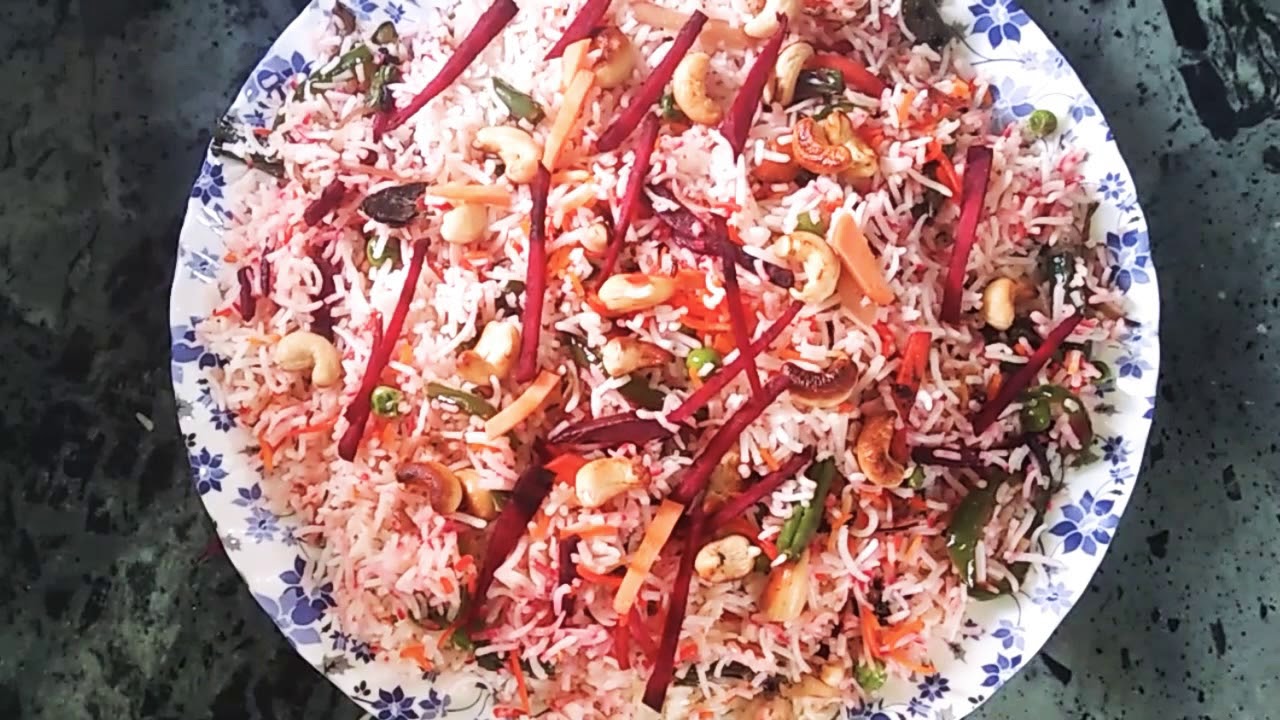 how to make veg dum biryani at home