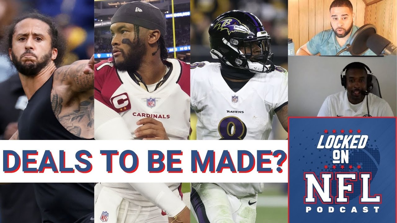 Raiders For Real On Colin Kaepernick? / Big Contract Questions for Kyler Murray, Lamar Jackson, WRs