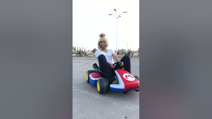 Compre el carro de Mario Kart!!!