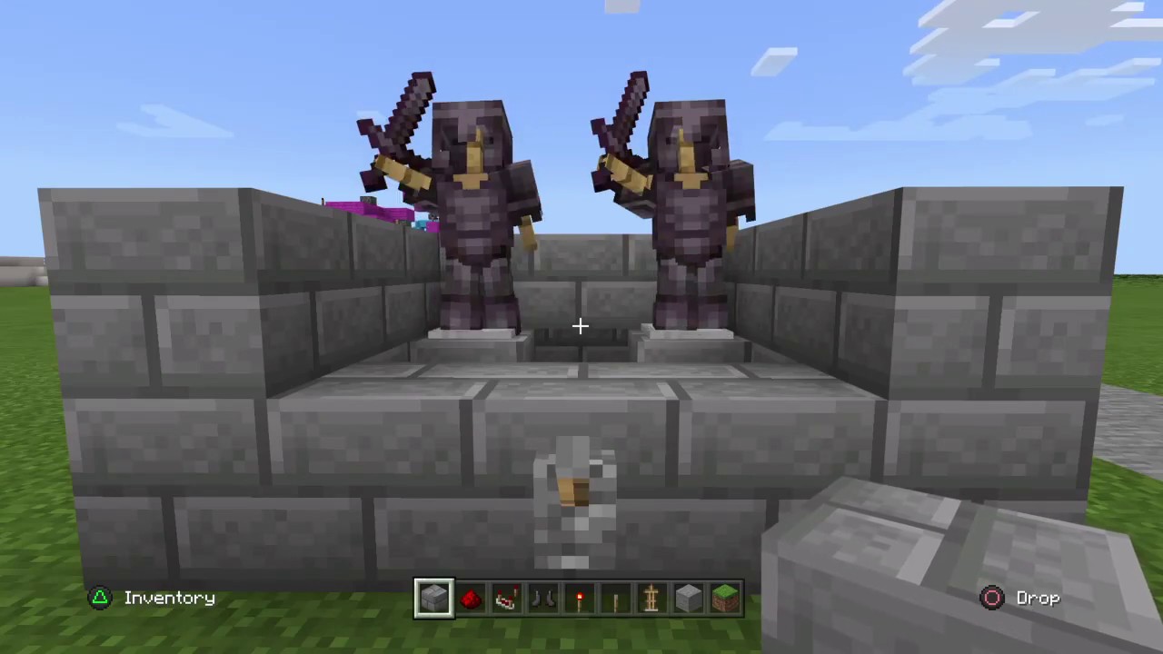 How To Make Dancing Armour Stands In Minecraft YouTube
