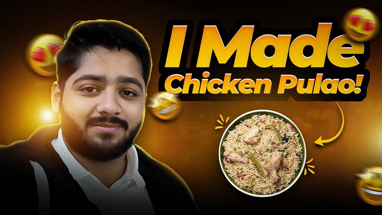 I made chicken pulao | bhtt delicious banaa🤩. #youtube #public #pulao #dailyvlog #vlogging #vlogs 