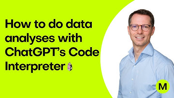 TUTORIAL: How to do data analyses with ChatGPT