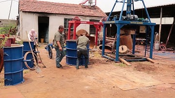 QT-120 Concrete pipe making machine