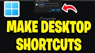 How To Make Desktop Shortcuts In Windows 11 - Free & Simple