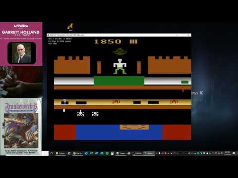 Frankenstein's Monster – Atari 2600 EMU – Game 1 A/A – 3,090 *EMU WR*
