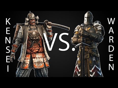 For Honor - Kensei vs Warden - 1vs1 - No Commentary
