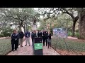 SavannahNow Live: Savannah St. Patrick’s Day conference on littering in Chippewa Square