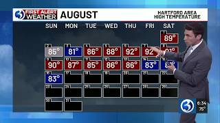 First Alert Weather Extra Turning brighter warmer also less humid