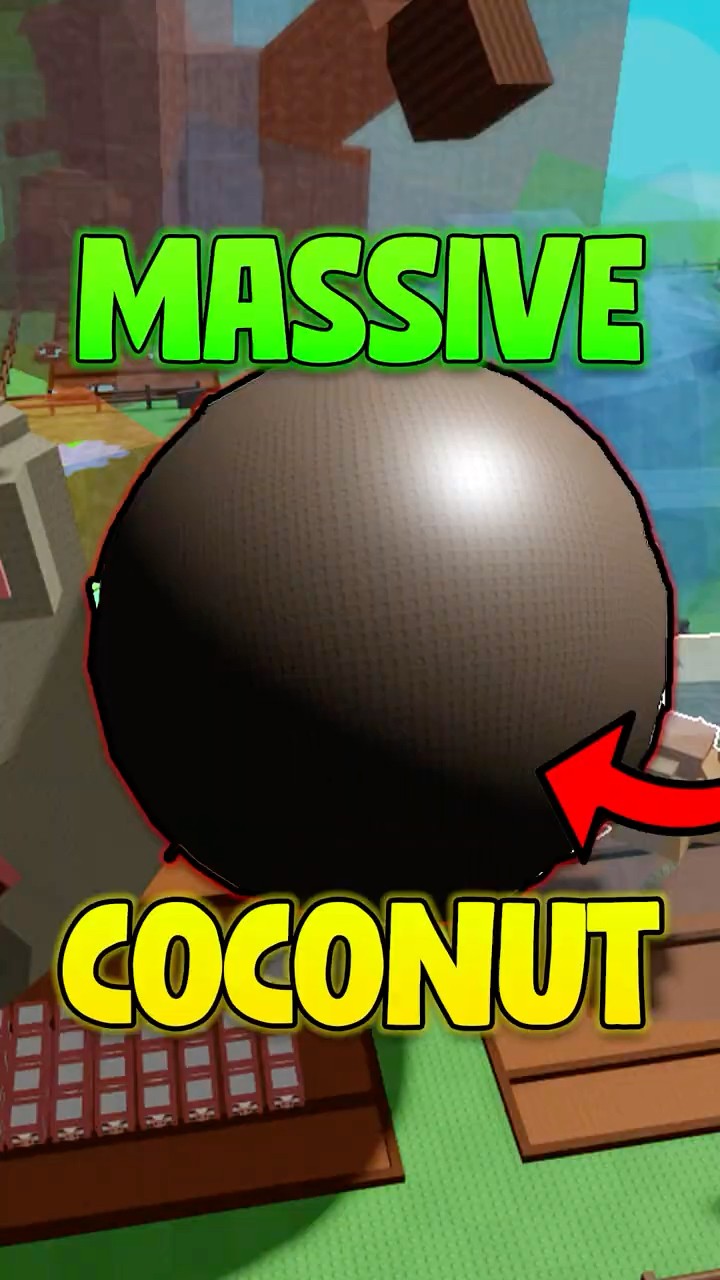 HOW TO GET MASSIVE COCONUTS #growagarden #roblox #shorts #gamtng
