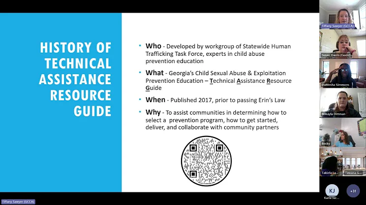 Conversations with an Expert  Anti Trafficking Resources for Georgia Educators