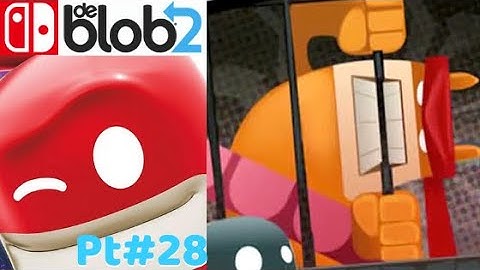 De Blob 2 Walkthrough Gameplay - Part 28 - Prison Rescuers! | Nintendo (Switch