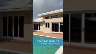 Just Listed: 2840 NE 59th Ct, Fort Lauderdale, FL 33308