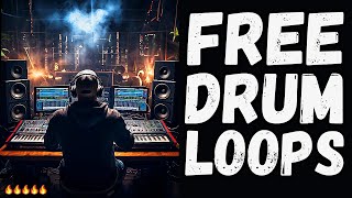 FREE DRUM LOOP PACKS for MUSIC PRODUCTION IN 2024 😲