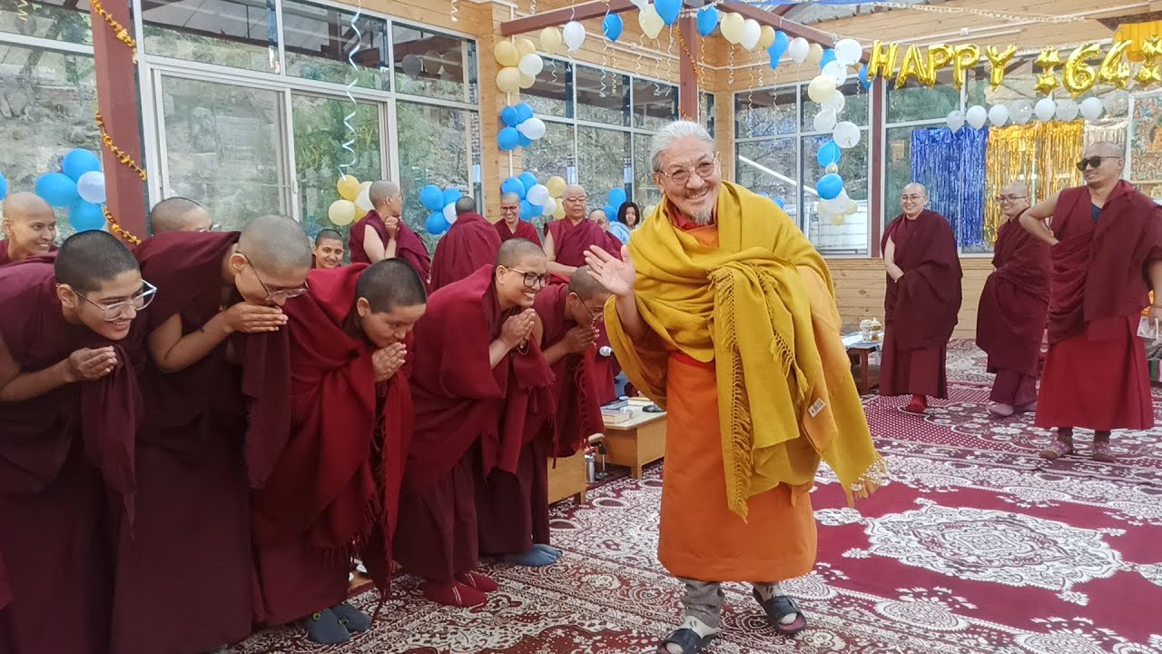 Celebrating the Birth of Our Beloved Guru Lochen Rinpoche la 🎂