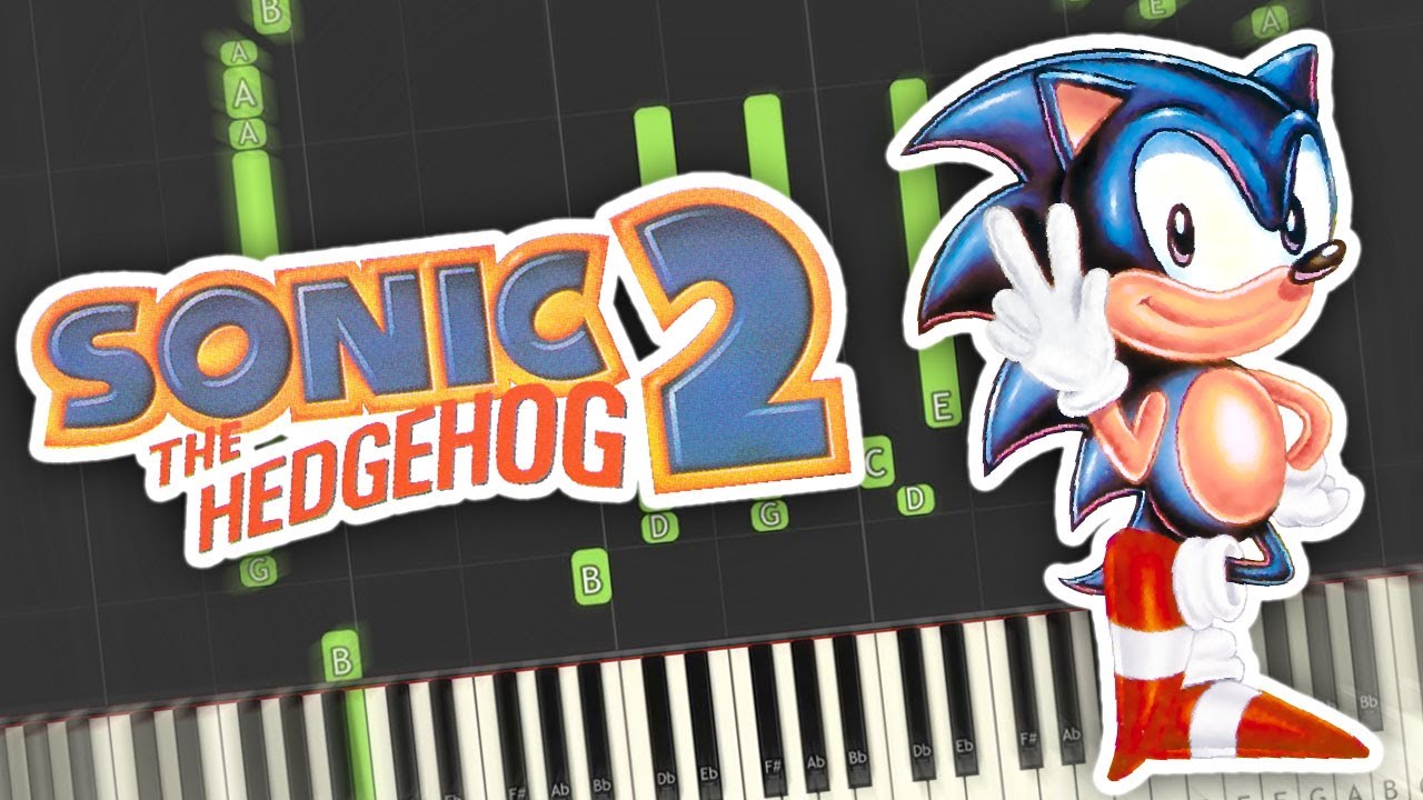 SONIC THE HEDGEHOG 2 - EASY Piano Tutorial 