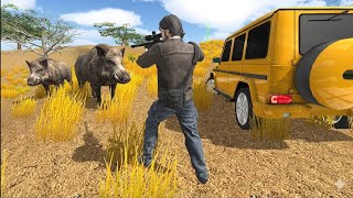 Safari Hunting 4x4 Game 3D | Wild Animal Hunting with Sniper | Jungle Hunting Android Gameplay screenshot 1