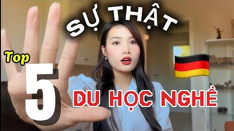 5 LẦM TƯỞNG VỀ DU HỌC NGHỀ ĐỨC MÀ BẠN PHẢI BIẾT !🤫