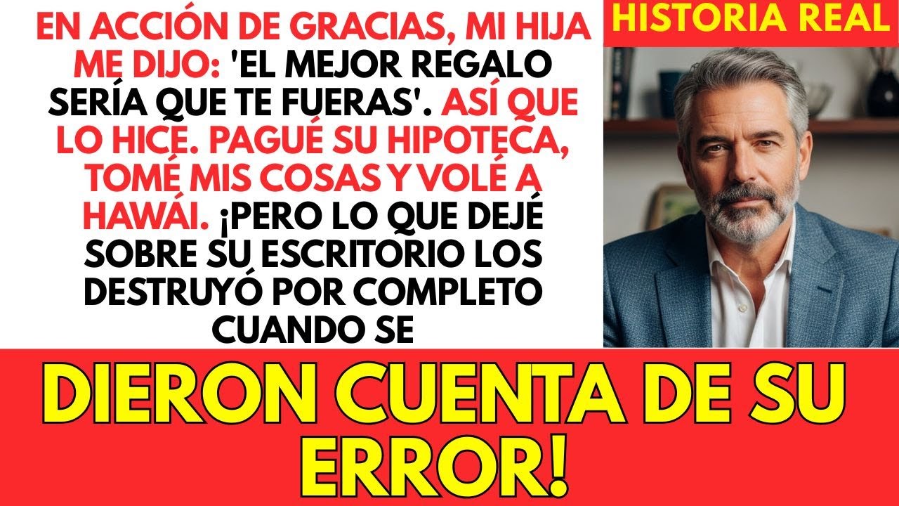 ¡El Mejor Regalo Es El Día Que Te Vayas! Dijo Mi Hija, Así Que Yo...