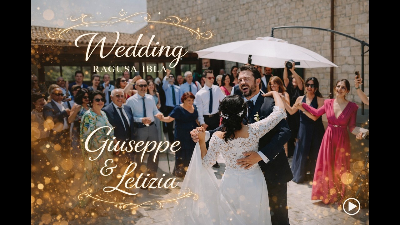 Il film del matrimonio di Giuseppe e Letizia a Ragusa Ibla