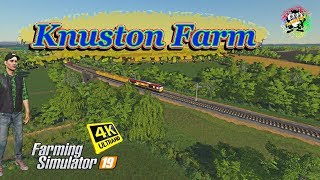 💖 Knuston Farm Map, Let's Fly  Fs-19 in 4K Resolution