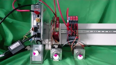 Video of 3 axis EtherCAT motion demo