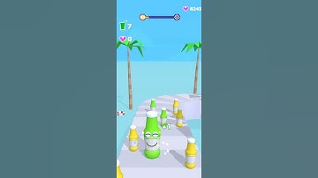juice run game play ; juice run all levels walkthrough iOS and Android mobile game