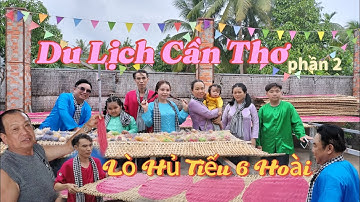 Du Lịch Cần Thơ (ep2)_ Chợ Nổi Cái Răng _Lò Hủ Tiếu 6 Hoài _ Tự Tay Cắt Sợi Hủ Tiếu