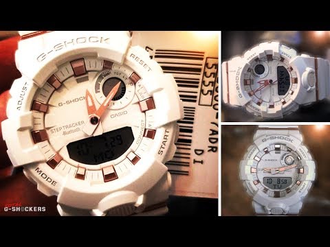 G-SHOCK GMA-B800-7A1 ホワイト GMAB800-7A | White Move Watch - G-SHOCK | CASIO