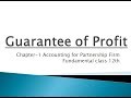 Guarnatee of Profit Class 12th (Q-52 Pg1.69 T. S Grewal 2018)