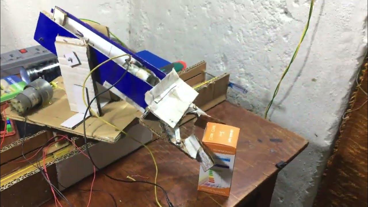 I made Massive Robot Arm from Cardboard | Arduino Project - YouTube